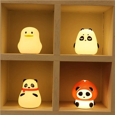 โคมไฟซิลิโคนแพนด้า